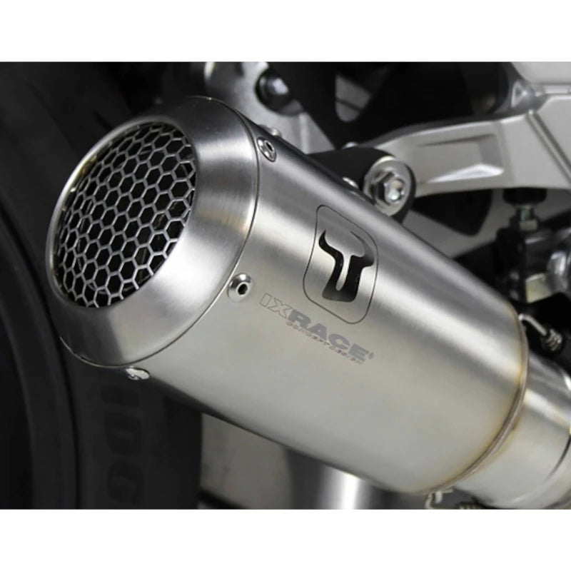 Endschalldämpfer IXRACE MK2 silber für Kawasaki Z 900 (16-19)
