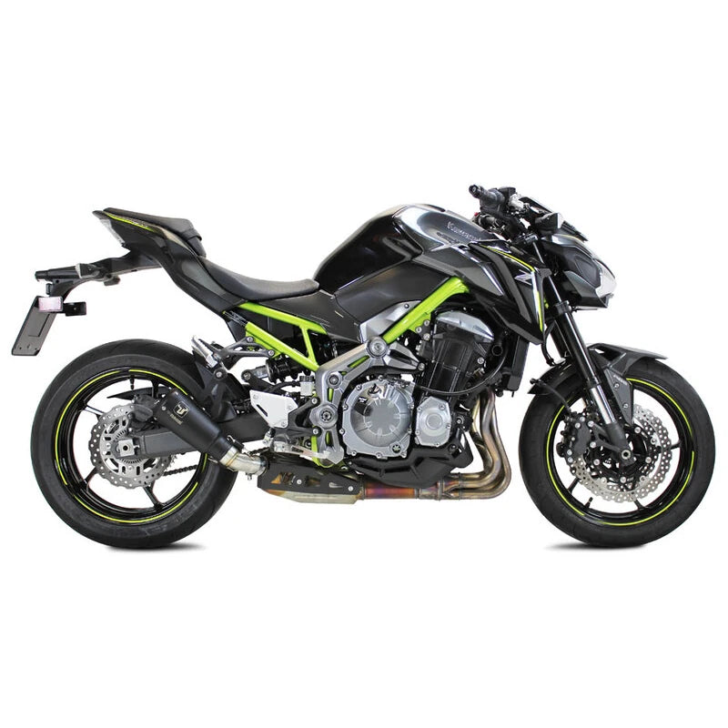 Endschalldämpfer IXRACE MK2 Edelstahl Schwarz für Kawasaki Z 900 (16-19)