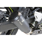Endschalldämpfer IXRACE MK2 Edelstahl Schwarz für Kawasaki Z 900 (16-19)