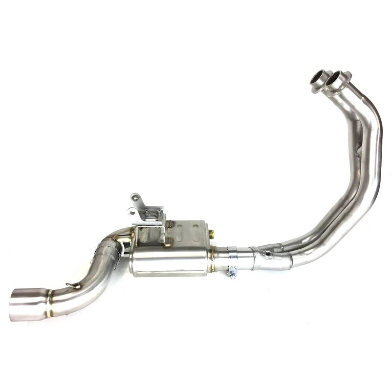 Komplettanlage IXRACE MK2 Edelstahl Silber für Yamaha MT-07 (14-20)