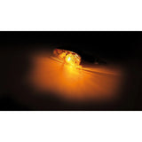 Blinker Highsider Smart Big Peak, Schwarz, Glas Klar, E-geprüft, 12V/21W