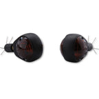 Lenkerendenblinker Highsider Smart Ochsenaugen schwarz, Glas Getönt, E-geprüft