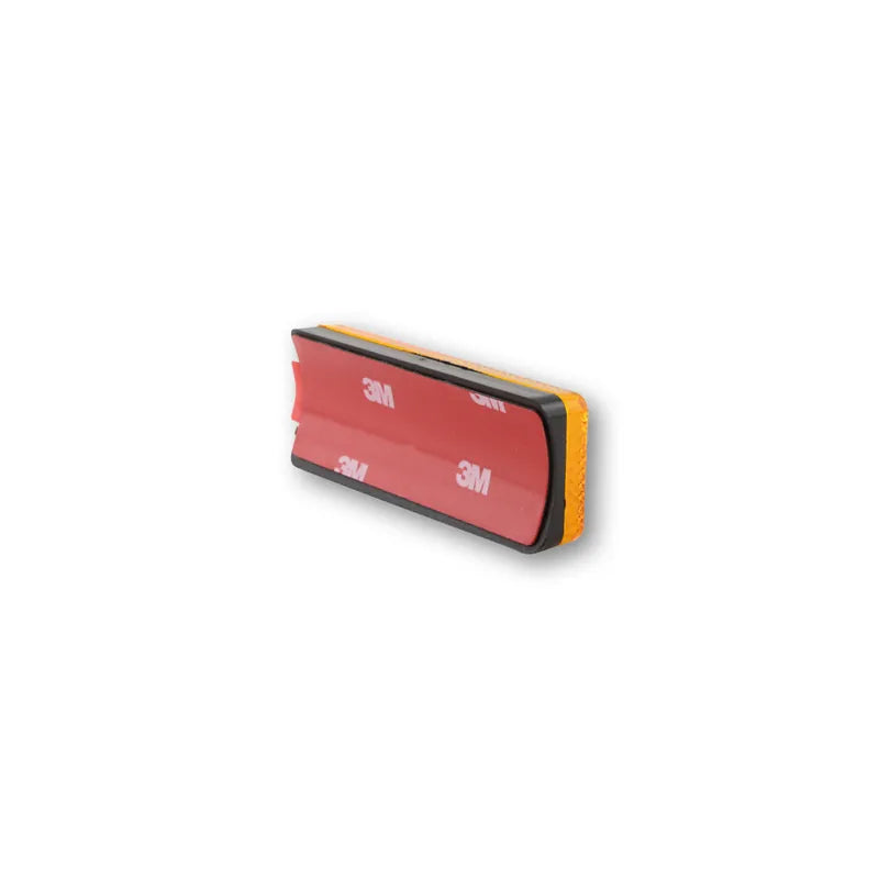 Gabelreflektor Highsider Smart orange, Rechteckig, 89x35,5 mm, Selbstklebend
