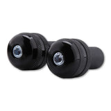 Lenkergewichte Highsider Smart Gerändelt, Schwarz, Ø 29 mm, für Stahllenker