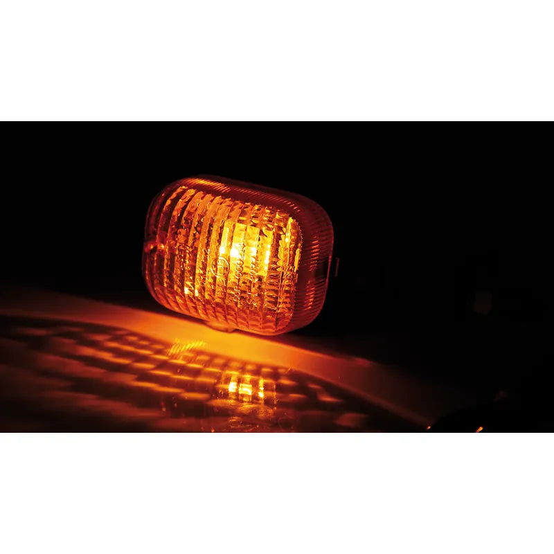 Blinker Highsider Smart Duc-Style, Orange, Vorne Links / Hinten Rechts, 21W