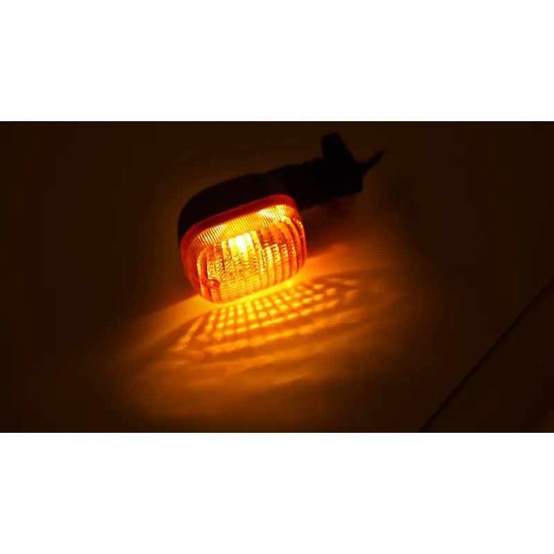 Blinker Highsider Smart Duc-Style, Orange, Vorne Rechts / Hinten links, 21W
