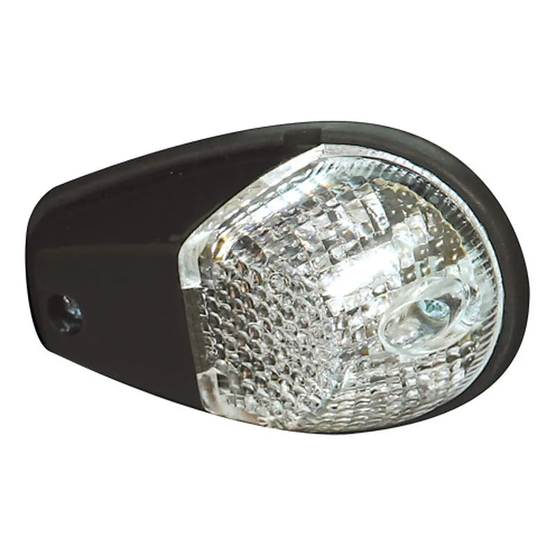 LED Verkleidungsblinker Highsider Smart, Schwarz, Glas Klar, E-geprüft, 12V/1W