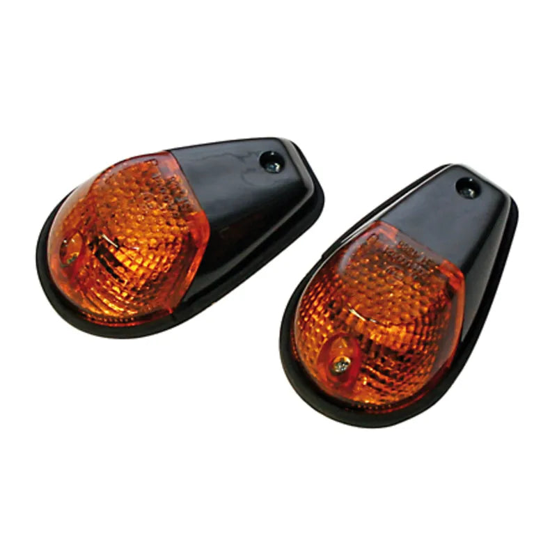 Verkleidungsblinker Highsider Smart, Schwarz, Getönt, E-geprüft, 12V/21W