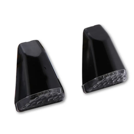 LED Verkleidungsblinker Highsider Smart Swift, Schwarz, Glas Klar, E-geprüft
