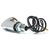 Blinker Highsider Smart Cateye kurz, Chrom, Getöntes Glas, E-geprüft, 12V/21W
