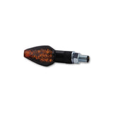 LED-Blinker Paar Highsider Smart Peak schwarz, Getönt, M10, E-geprüft, 12V/2W