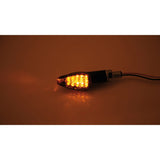 LED-Blinker Paar Highsider Smart Peak schwarz, Getönt, M10, E-geprüft, 12V/2W