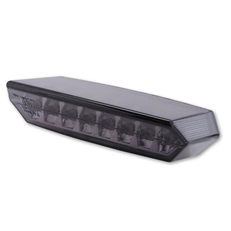 LED-Rücklicht Highsider Smart Boston mit Kennzeichenleuchte, Getönt, E-geprüft