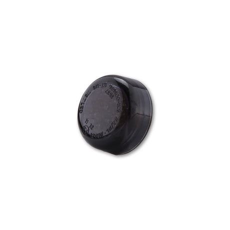 LED-Rücklicht Micro Disc schwarz, Getönt, Ø 30 mm, M6, E-geprüft, 12V/1W