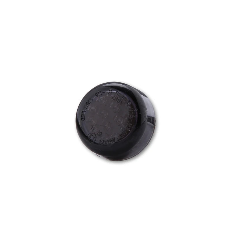 LED-Rücklicht Highsider Smart Micro Disc, Schwarz, Getönt, E-geprüft, Ø 30,5 mm