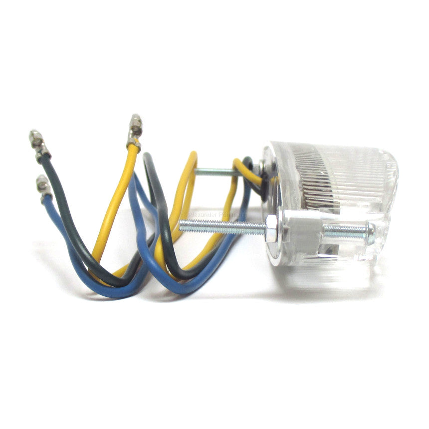 LED Rücklicht HIGHSIDER smart Number 1 Klar mit Kennzeichenbeleuchtung