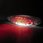 LED Rücklicht HIGHSIDER smart Number 1 Klar mit Kennzeichenbeleuchtung