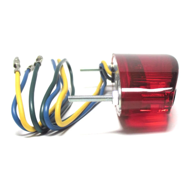 LED-Rücklicht Highsider Number 1, Rot, 106x30 mm, mit KZL, E-geprüft, 12V/1W