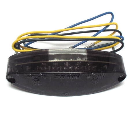 LED-Rücklicht Highsider Number 1, Getönt, 106x30 mm, mit KZL, E-geprüft, 12V/1W
