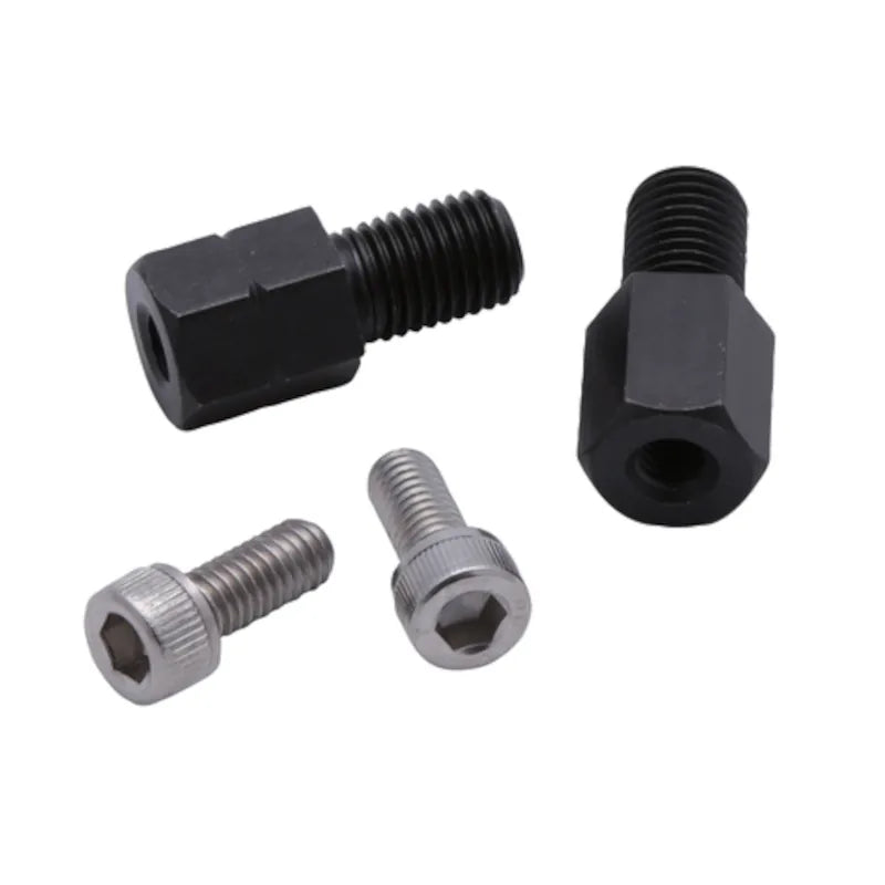 Anbaukit für Lenkerspiegel Highsider Smart, M10 x 1,25 mm Rechts- & Linksgewinde