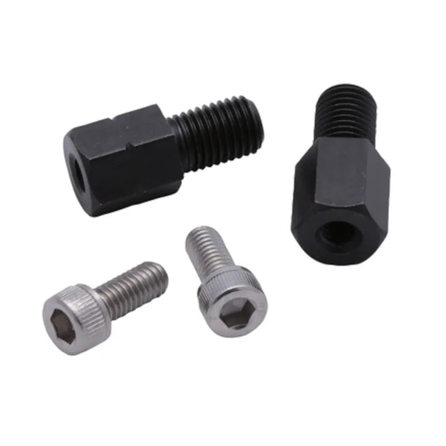 Anbaukit für Lenkerspiegel Highsider Smart, M10 x 1,25 mm Rechts- & Linksgewinde