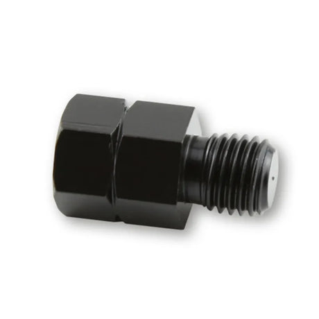 Spiegeladapter Highsider Smart schwarz, Innen M10 Rechts, Außen M10 Links