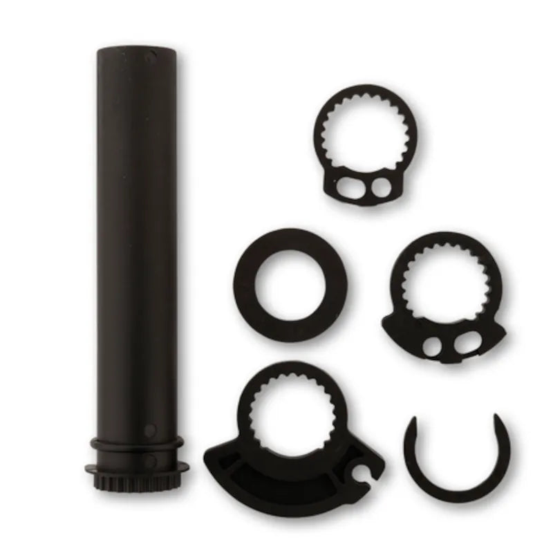 Gasdrehhülse-Set Highsider Smart, Schwarz, für 7/8 Zoll (22,2 mm) Lenker, 125 mm