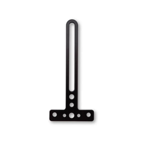 Halterung für Rückstrahler Highsider Pro gerade, Schwarz, Aluminium