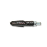 LED-Blinker Paar Highsider Smart Multiface, Schwarz, Getönt, M8, E-geprüft, 12V/2W