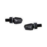 LED-Blinker Highsider Smart Tiny, Schwarz, Glas Getönt, E-geprüft für hinten