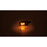 LED-Blinker Highsider Smart Tiny, Schwarz, Glas Getönt, E-geprüft für hinten