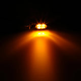 LED-Blinker Paar Highsider Vision-TS schwarz, Getönt, M8, E-geprüft, 12V/1,9W