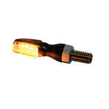 LED-Blinker Paar Highsider Smart Spark schwarz, Klar, M8, E-geprüft, 12V/1,4W