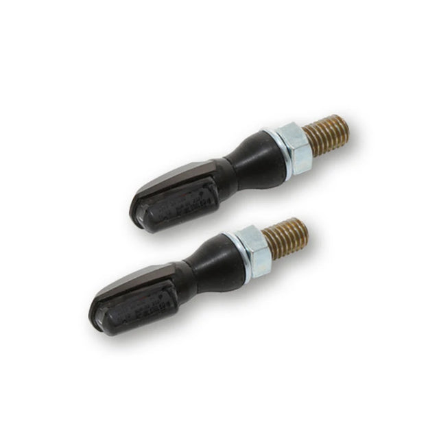 LED-Blinker Paar Highsider Smart Spark schwarz, Getönt, M8, E-geprüft, 12V/1,4W