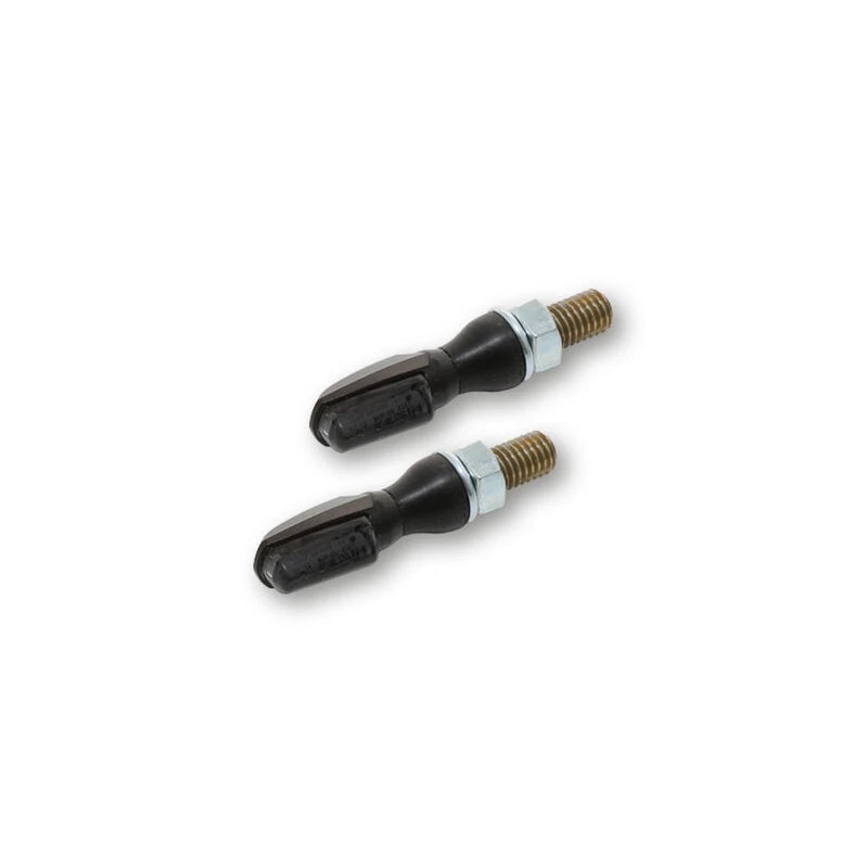 LED-Blinker mit Positionslicht Highsider Smart Spark 2in1 schwarz, E-geprüft