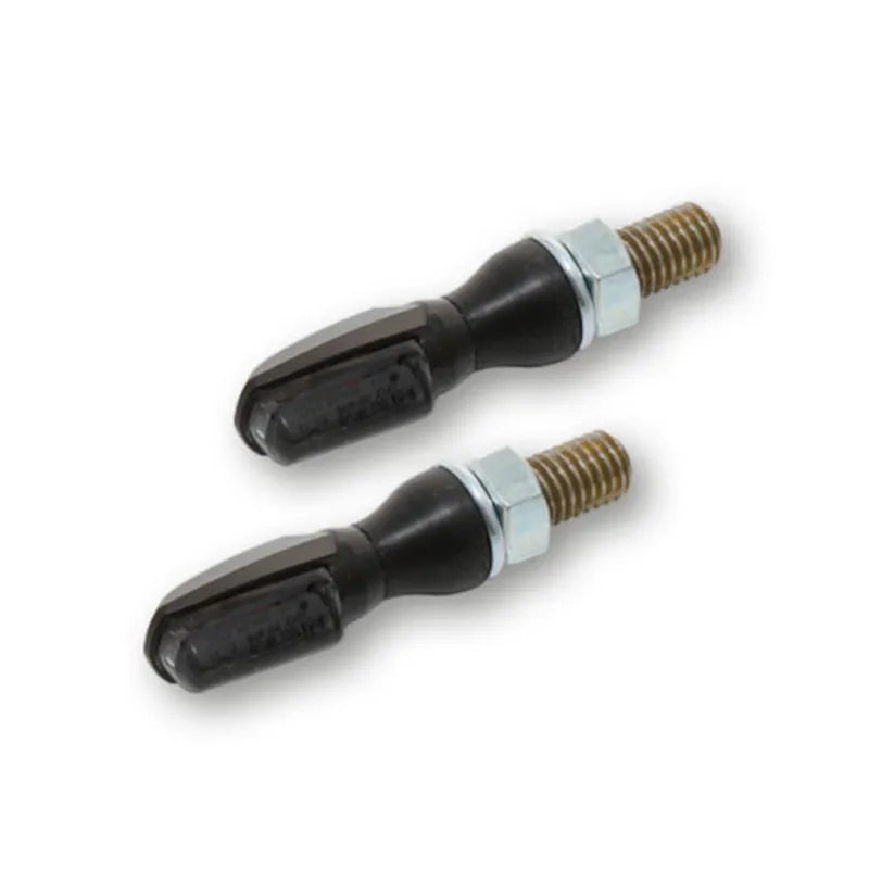 LED-Blinker mit Positionslicht Highsider Smart Spark, Schwarz, Getönt, E-geprüft