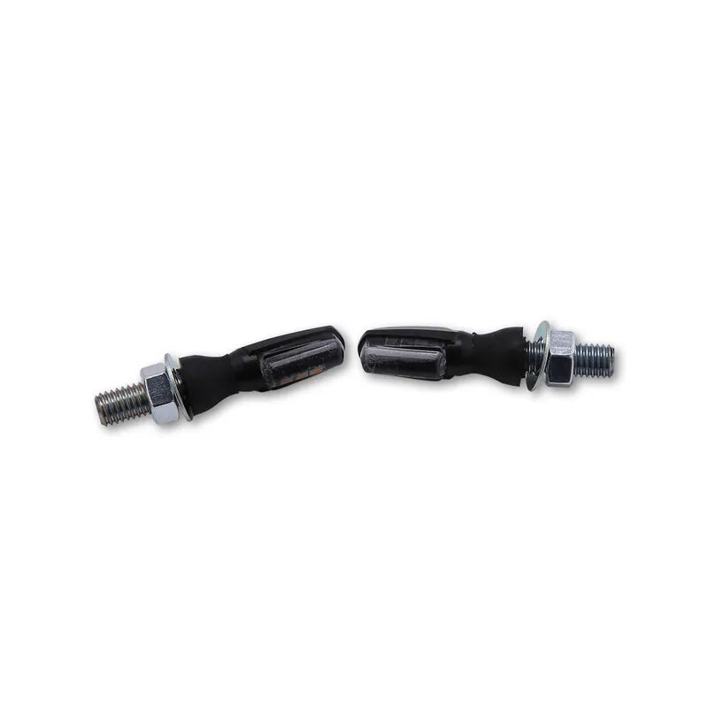 LED-Blinker mit Positionslicht Highsider Smart Spark, Schwarz, Getönt, E-geprüft