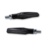 LED-Blinker Paar Highsider Smart Stix schwarz, Getönt, M8, E-geprüft, 12V/1W
