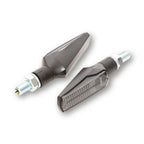 LED-Blinker mit Positionslicht Highsider Smart Fineline, Schwarz, Getönt