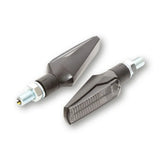 LED-Blinker mit Positionslicht Highsider Smart Fineline, Schwarz, Getönt