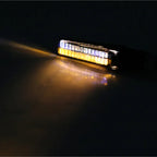 LED-Blinker mit Positionslicht Highsider Smart Fineline, Schwarz, Getönt