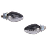 LED-Blinker Paar Highsider Smart Drop schwarz, Klar, M6, E-geprüft, 12V/0,6W