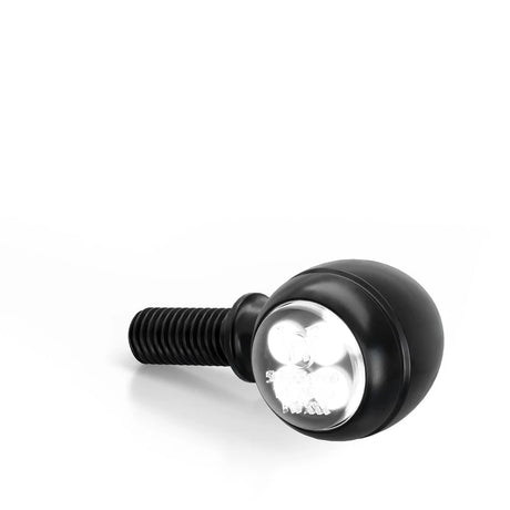 LED-Blinker mit Positionslicht Highsider Circula-S 2in1 schwarz, E-geprüft