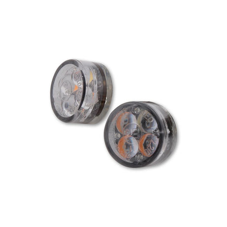 LED-Einbaublinker mit Positionslicht Highsider Sixteen 2in1, E-geprüft