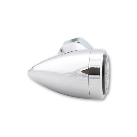 LED-Blinker Paar Highsider Smart Sixteen-Bullet, Chrom, Getönt, M8, E-geprüft, 12V/11W