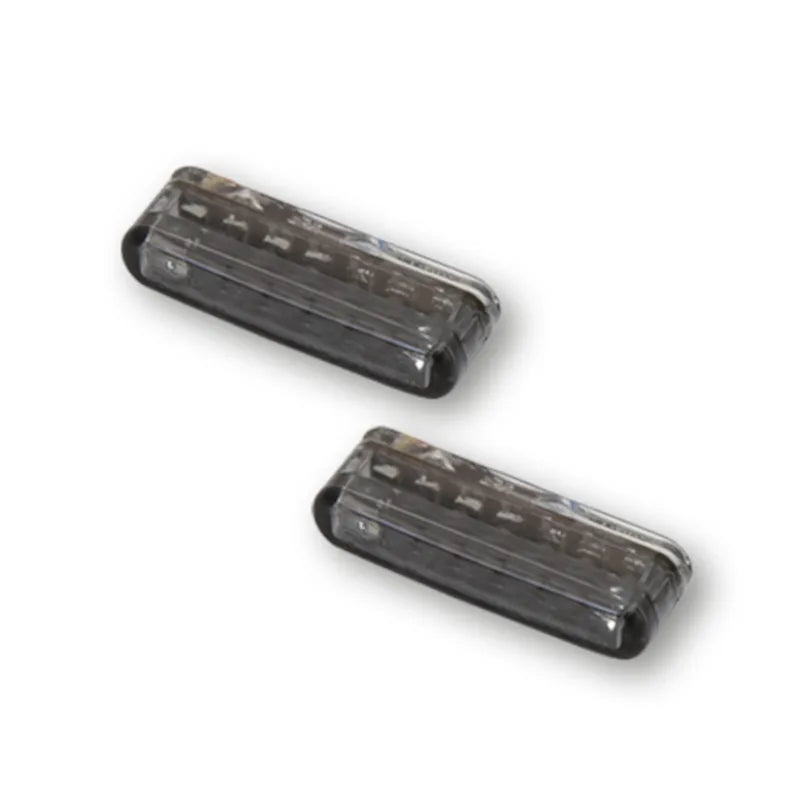 LED-Blinker Module mit Rück- & Bremslicht Highsider Smart Shorty, Getönt