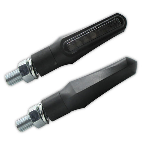 LED Blinker SHORTY FIN mit Rücklicht und Bremslicht