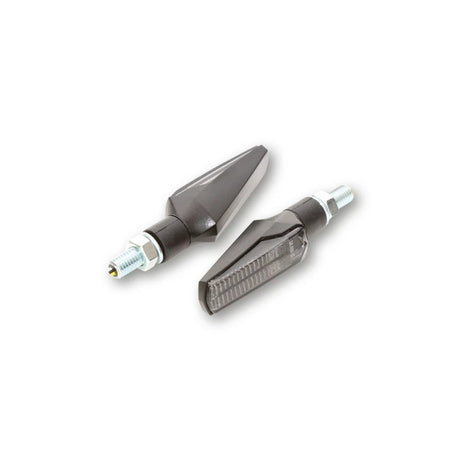 LED Blinker HIGHSIDER Smart Fineline mit Rück- & Bremslicht, Schwarz, Getönt