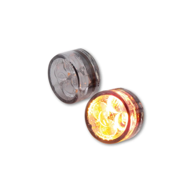 LED-Einbaublinker mit Rück- & Bremslicht Highsider Sixteen 3in1, E-geprüft