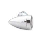 LED-Blinker mit Rück- & Bremslicht Highsider Smart Sixteen Bullet 3in1, Chrom, E-geprüft